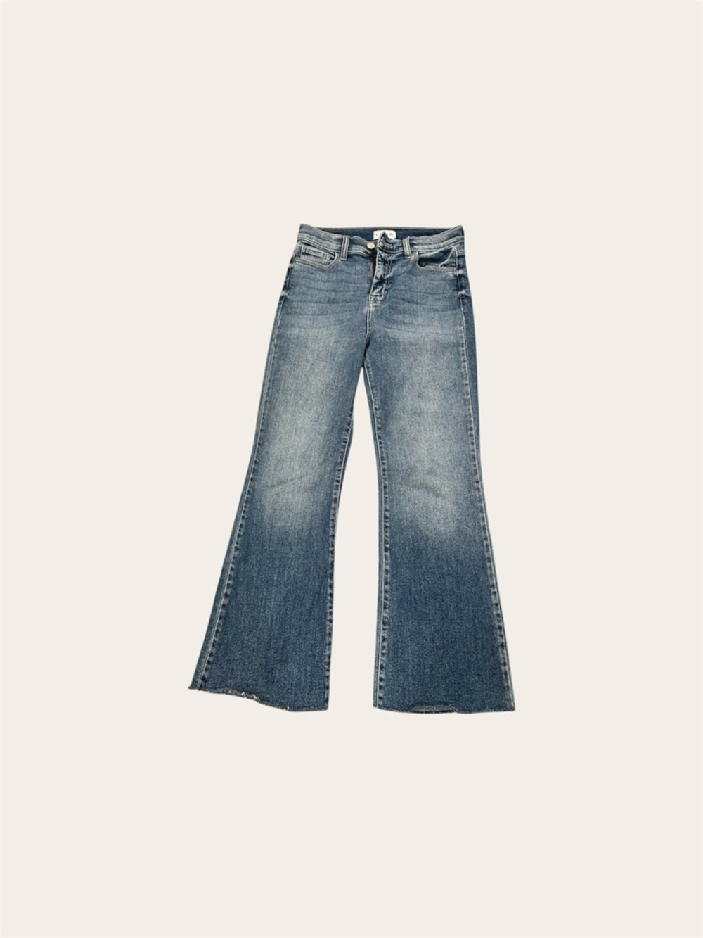Cello Women's Jeans - Distressed Mid Wash